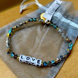 Little Words Project LOVE beaded bracelet